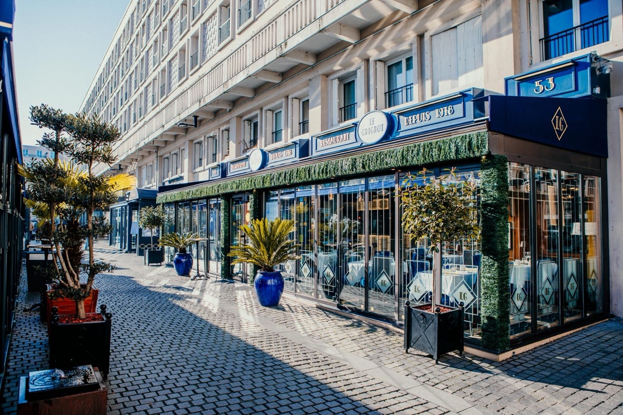 Restaurant Le Grignot - Spécialités françaises de viandes normandes, poisson grillé et fruits de mer dans un décor de vieux bistrot - Restaurant avec terrasse le havre